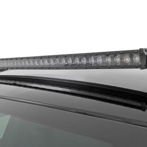 Rough Country LED Light Kit Roof Mount 40″ Black Single Row Jeep Cherokee KL (14-23)