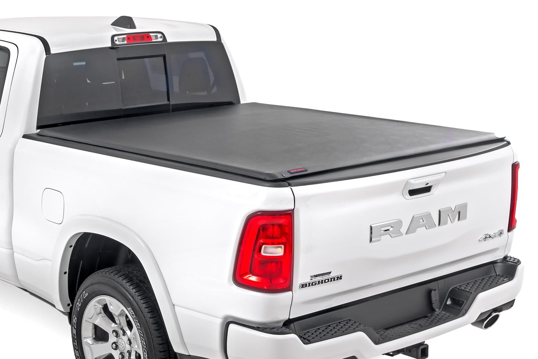 Rough Country Soft Roll Up Bed Cover 6’4″ Bed Ram 1500 (19-26)/1500 TRX (21-24)