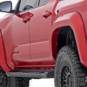 Rough Country Sport Fender Flares 3U5 Supersonic Red Toyota Tacoma 2WD/4WD (2024-2026)