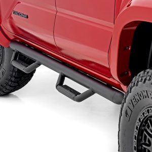 Rough Country Nerf Steps Cab Length Double Cab Toyota Tacoma 2WD/4WD (2024-2026)