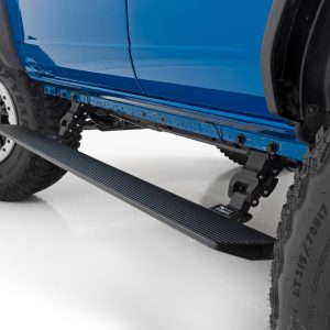 Rough Country Power Running Boards Dual Electric Motor 4 Door Ford Bronco 4WD (21-26)