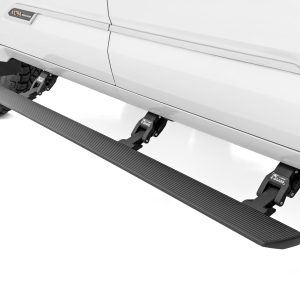 Rough Country Power Running Boards Dual Electric Motor CrewMax Toyota Tundra (22-26)