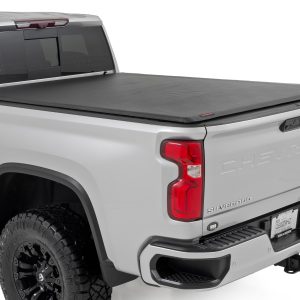 Rough Country Soft Roll Up Bed Cover 6’9″ Bed Chevy/GMC 2500HD/3500HD (20-26)