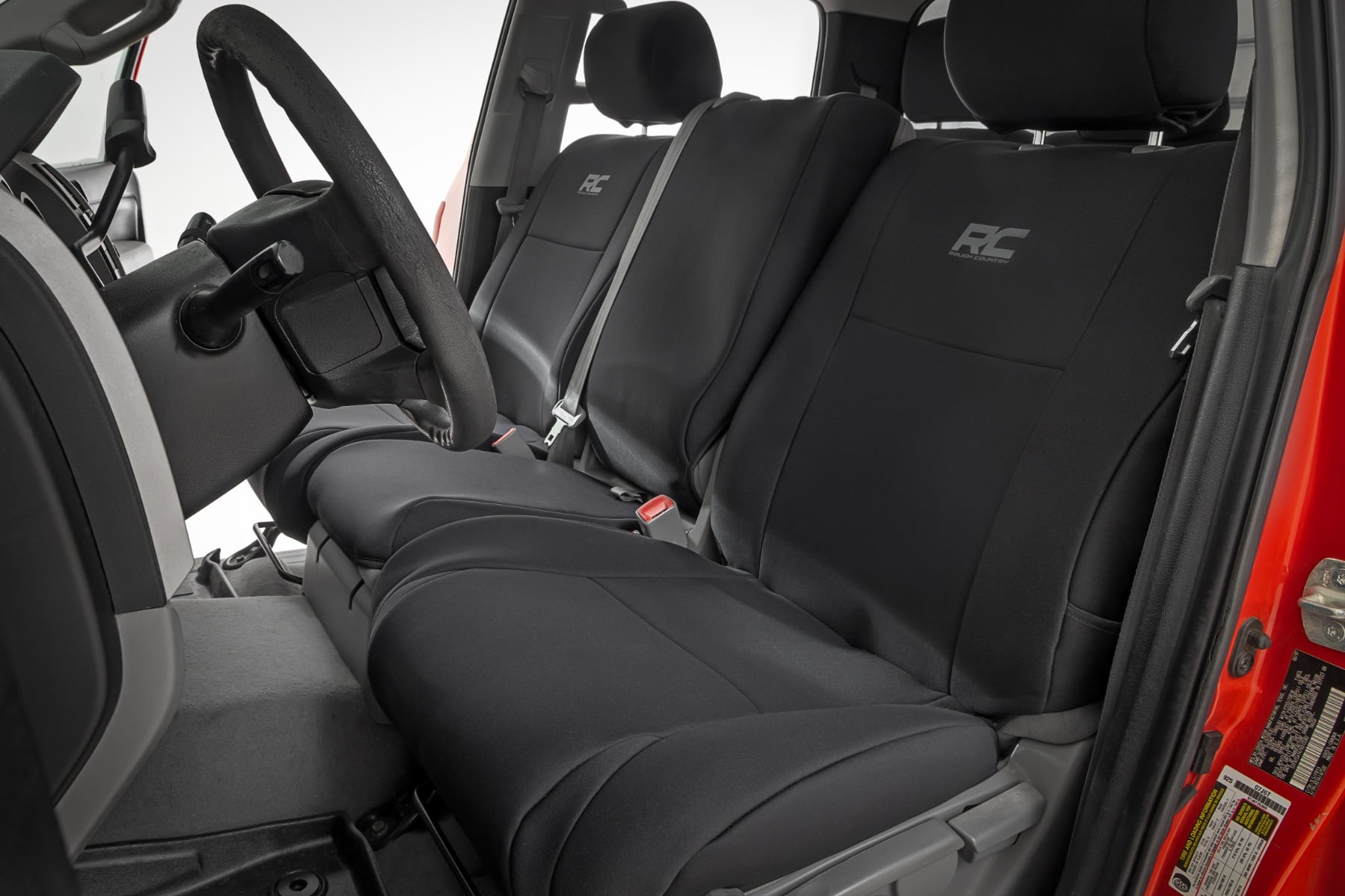Rough Country Seat Covers FR w/ Console Cover and Rear Toyota Tundra 2WD/4WD (07-13)