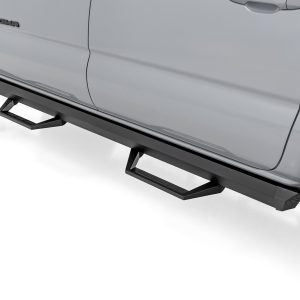 Rough Country SRL2 Adj Aluminum Step Double Cab Toyota Tacoma 2WD/4WD (2005-2023)