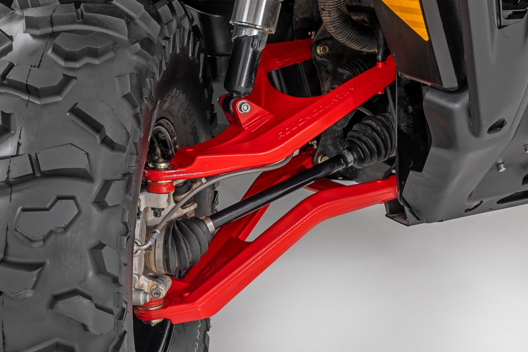 Rough Country Aluminum Control Arms High Clearance w/ 2″ Forward Offset Can-Am Defender HD 5/HD 8/HD 9/HD 10