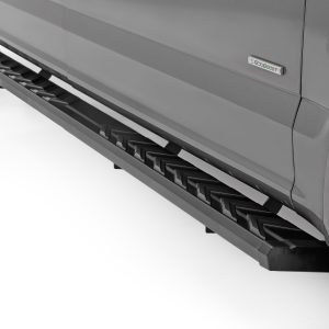 Rough Country BA2 Running Board Side Step Bars Ford F-150/F-250/F-350 2WD/4WD (15-26)