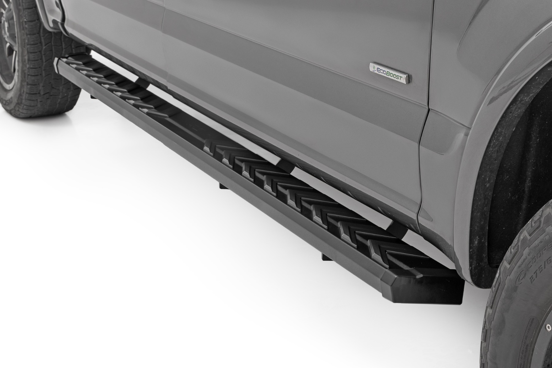 Rough Country BA2 Running Board Side Step Bars Ford F-150/F-250/F-350 2WD/4WD (15-26)