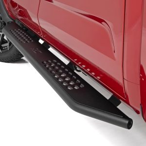 Rough Country OV2 Running Boards Side Step Bars Crew Cab Toyota Tundra 2WD/4WD (22-26)