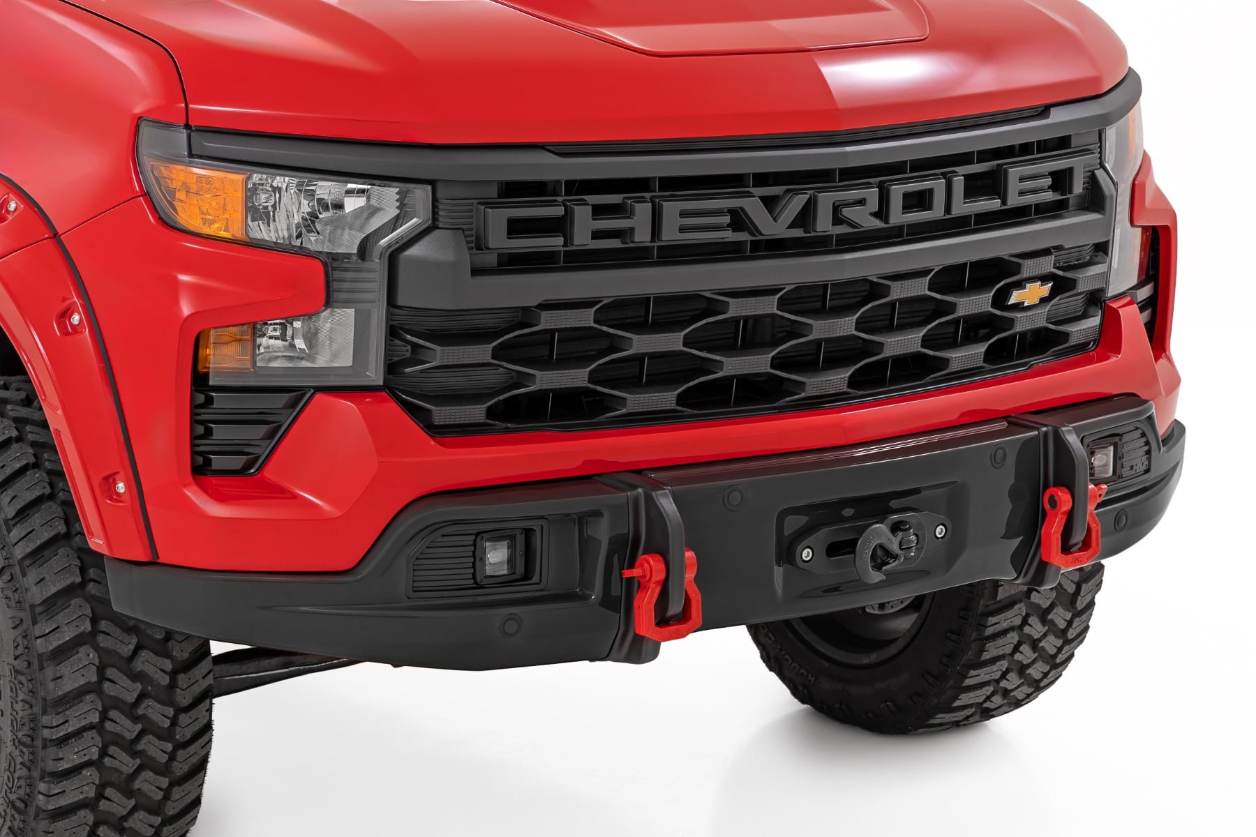 Rough Country Front FXS Bumper 12000S Chevy Silverado 1500 2WD/4WD (2023-2026)