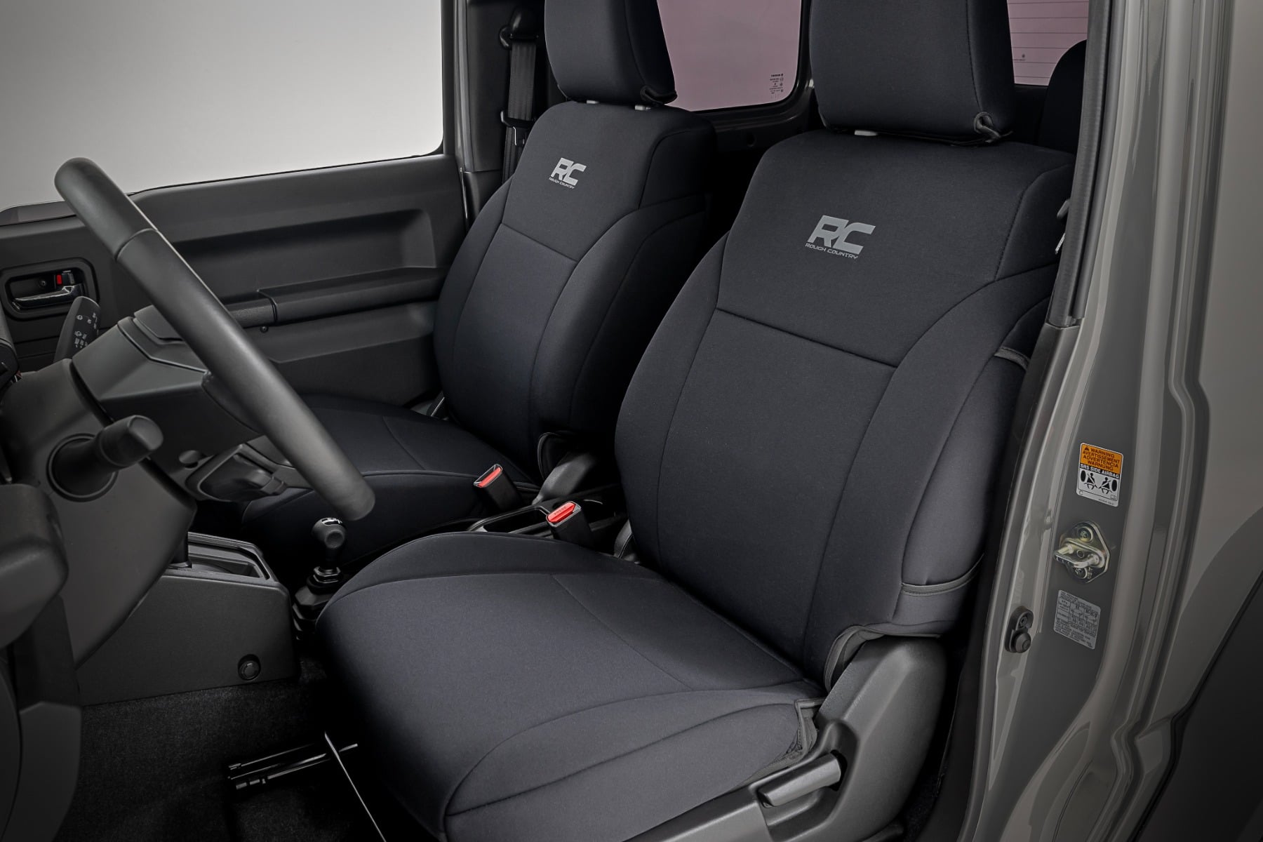 Rough Country Seat Covers Front & Rear Suzuki Jimny (2-Door) (2018-2025)