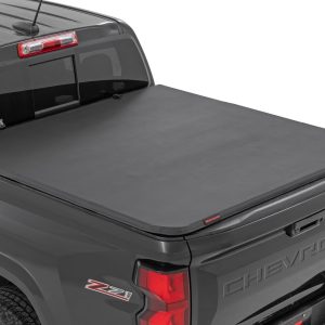 Rough Country Soft Tri-Fold Bed Cover 5′ Bed Chevy/GMC Canyon/Colorado 2WD/4WD (23-26)