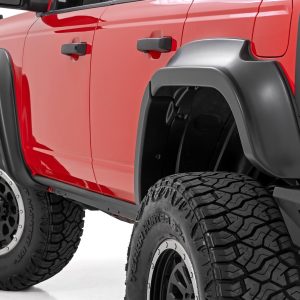 Rough Country Fender Flares HX Antimatter Blue Ford Bronco 4WD (2021-2026)