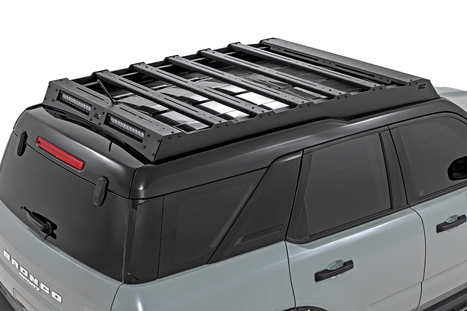 Rough Country Roof Rack Spectrum Series Front/Rear LED Lights Ford Bronco Sport (21-26)