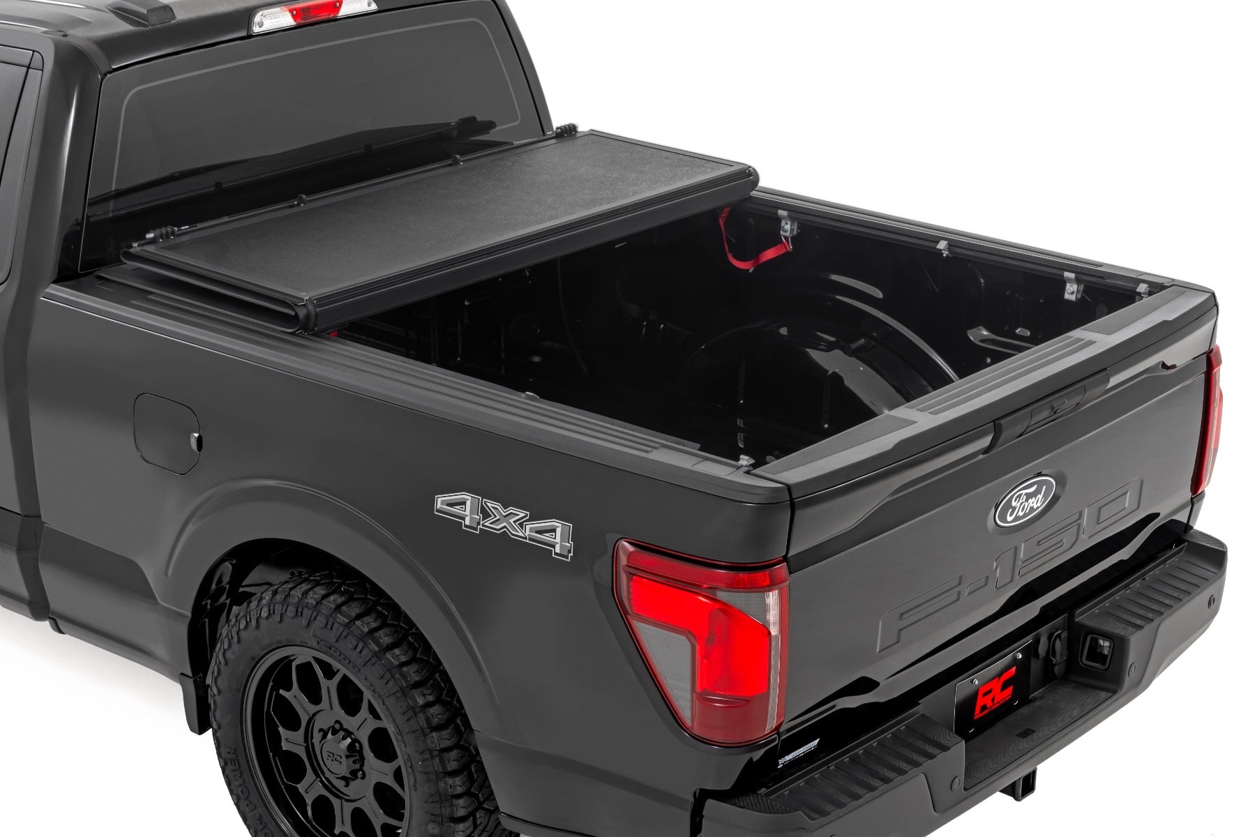Rough Country Hard Low Profile Bed Cover 6’7″ Bed Ford F-150 2WD/4WD (2021-2026)