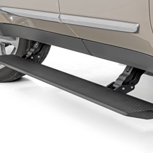 Rough Country Power Running Boards Dual Electric Motor Crew Cab Chevy/GMC Tahoe/Yukon (21-26)