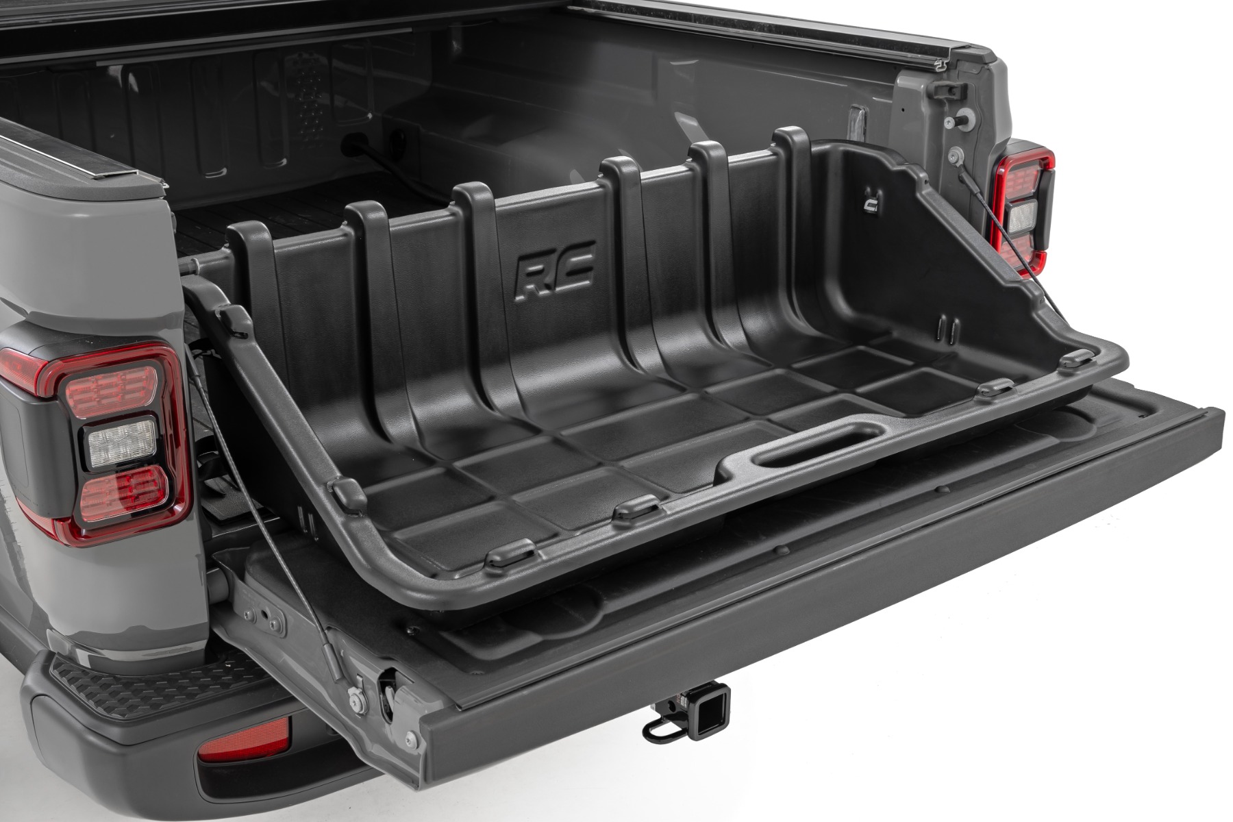 Rough Country Truck Bed Cargo Storage Box Easy Access Compact Truck 48″