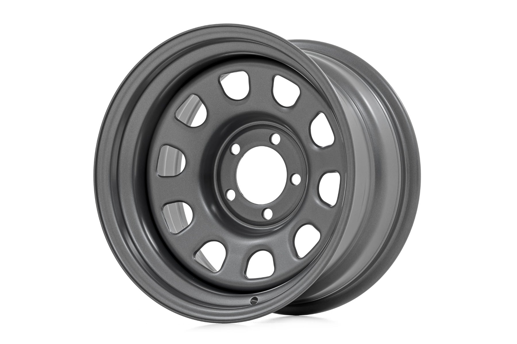 Rough Country Steel Wheel Gray 16x8 6x5.5 4.25 Bore -12