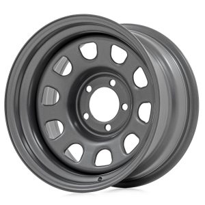Rough Country Steel Wheel Gray 17x9 6x5.5 4.25 Bore -12