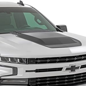 Rough Country Hood Scoop GB8 Mosaic Black Chevy Silverado 1500 2WD/4WD (2019-2026)