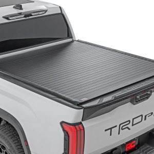 Rough Country Hard Roll Up Bed Cover 5’7″ Bed Toyota Tundra 2WD/4WD (2022-2026)
