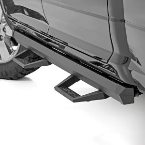Rough Country SRL2 Adj Aluminum Step Crew Cab Ram 1500/2500/3500 2WD/4WD (2010-2018 & Classic)