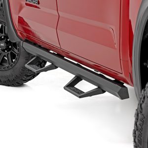 Rough Country SRL2 Adj Aluminum Steps CrewMax Toyota Tundra 2WD/4WD (2022-2026)