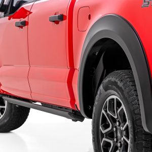 Rough Country Sport Fender Flares JS Iconic Silver Ford F-150 2WD/4WD (2021-2026)