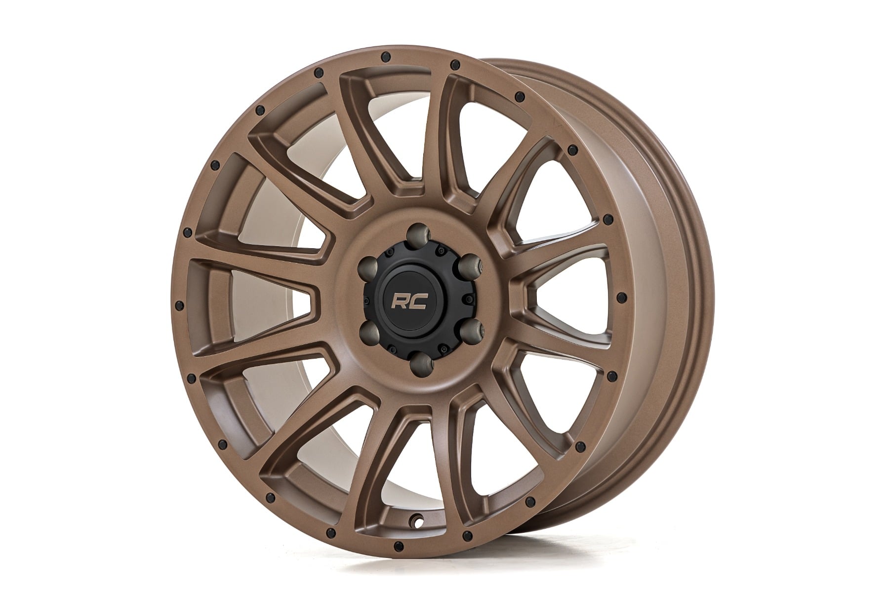 Rough Country 90 Series Wheel One-Piece Bronze 20x9 8x6.5 0mm