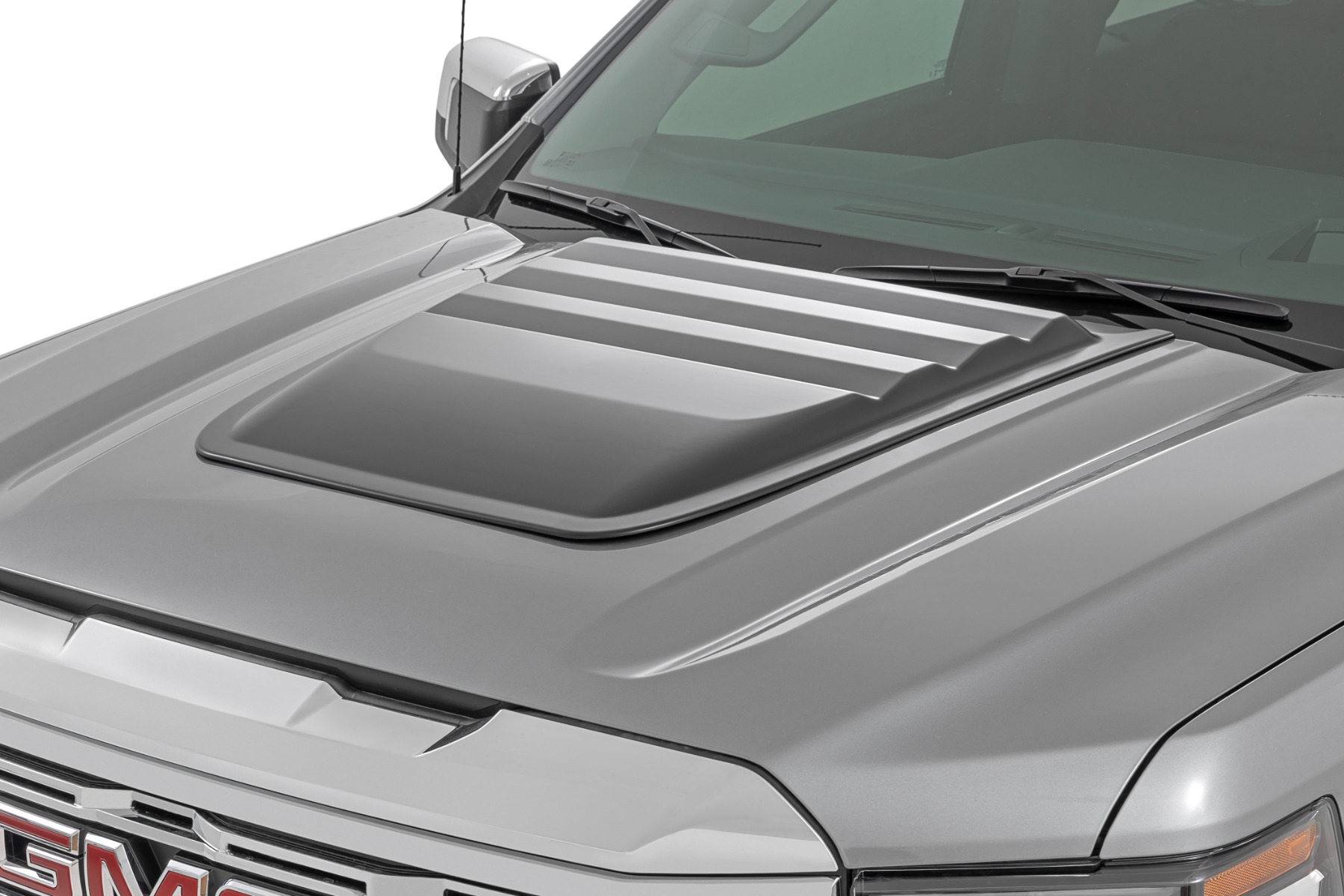 Rough Country Hood Scoop GPA Dark Slate GMC Sierra 1500 2WD/4WD (2019-2026)