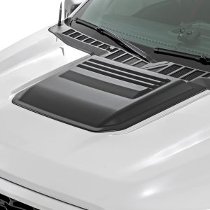 Rough Country Hood Scoop M7 Carbonized Gray Ford F-150 2WD/4WD (2021-2026)