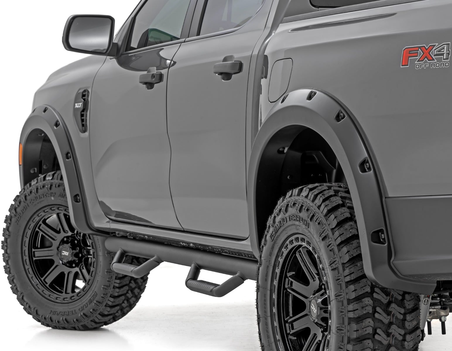 Rough Country Pocket Fender Flares E7 Velocity Blue Ford Ranger 2WD/4WD (2024-2026)