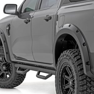 Rough Country Pocket Fender Flares T9 Marsh Gray Ford Ranger 2WD/4WD (2024-2026)