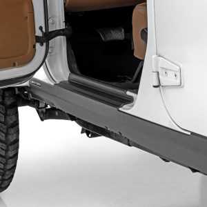 Rough Country Trail Cladding Rocker Sill Plates Jeep Wrangler Unlimited 2WD/4WD (07-18)