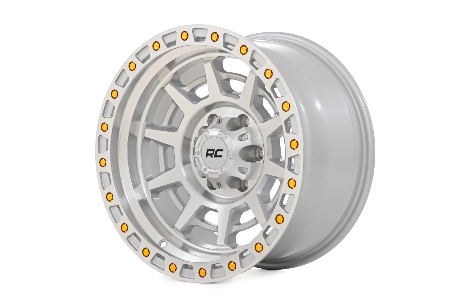Rough Country 85 Series Wheel Simulated Beadlock Full Machine 17x9 8x6.5 +0