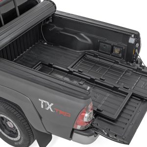 Rough Country Slide-Out Truck Bed Cargo Trays Fits 5′ Beds Easy Tailgate Access