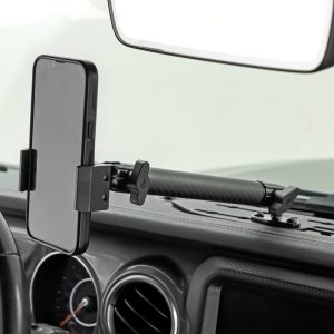 Rough Country Dash Mount 8″ Mount Kit Jeep Gladiator JT/Wrangler JL 4WD (2018-2026)