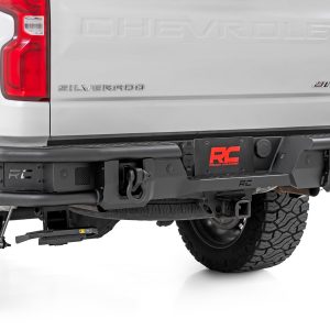 Rough Country Rear Bumper Tubular Chevy Silverado 1500 2WD/4WD (2019-2026)