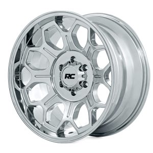 Rough Country 77 Series Wheel One-Piece Chrome 22x12 8x6.5 -44mm