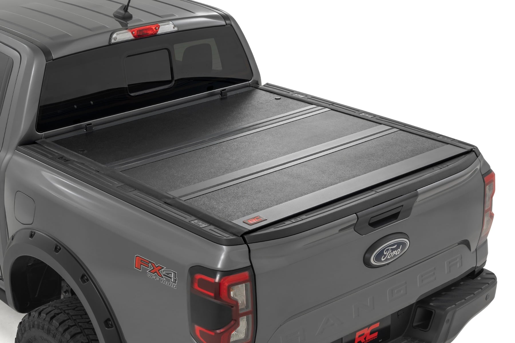 Rough Country Hard Low Profile Bed Cover 5′ Bed Ford Ranger 2WD/4WD (2019-2023)