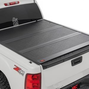 Rough Country Hard Low Profile Bed Cover 5’9″ Bed No Rail Caps Chevy/GMC 1500 (07-13)