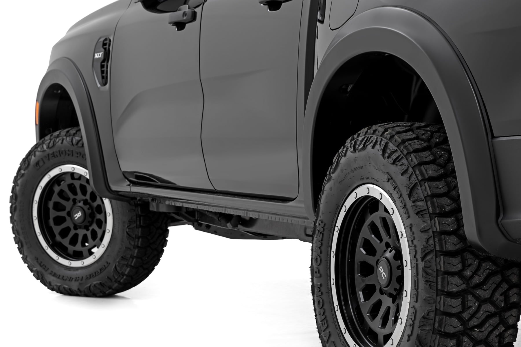 Rough Country Sport Fender Flares NE Cactus Gray Ford Ranger 2WD/4WD (2024-2026)