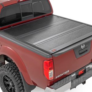 Rough Country Hard Low Profile Bed Cover 5′ Bed Cargo Mgmt Nissan Frontier (05-21)