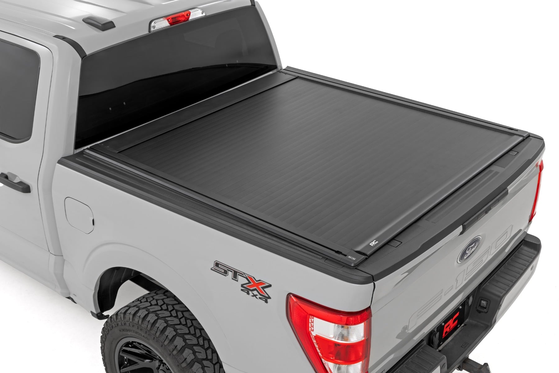 Rough Country Powered Retractable Bed Cover 5’7″ Bed Ford F-150 (15-26)/F-150 Lightning (22-26)