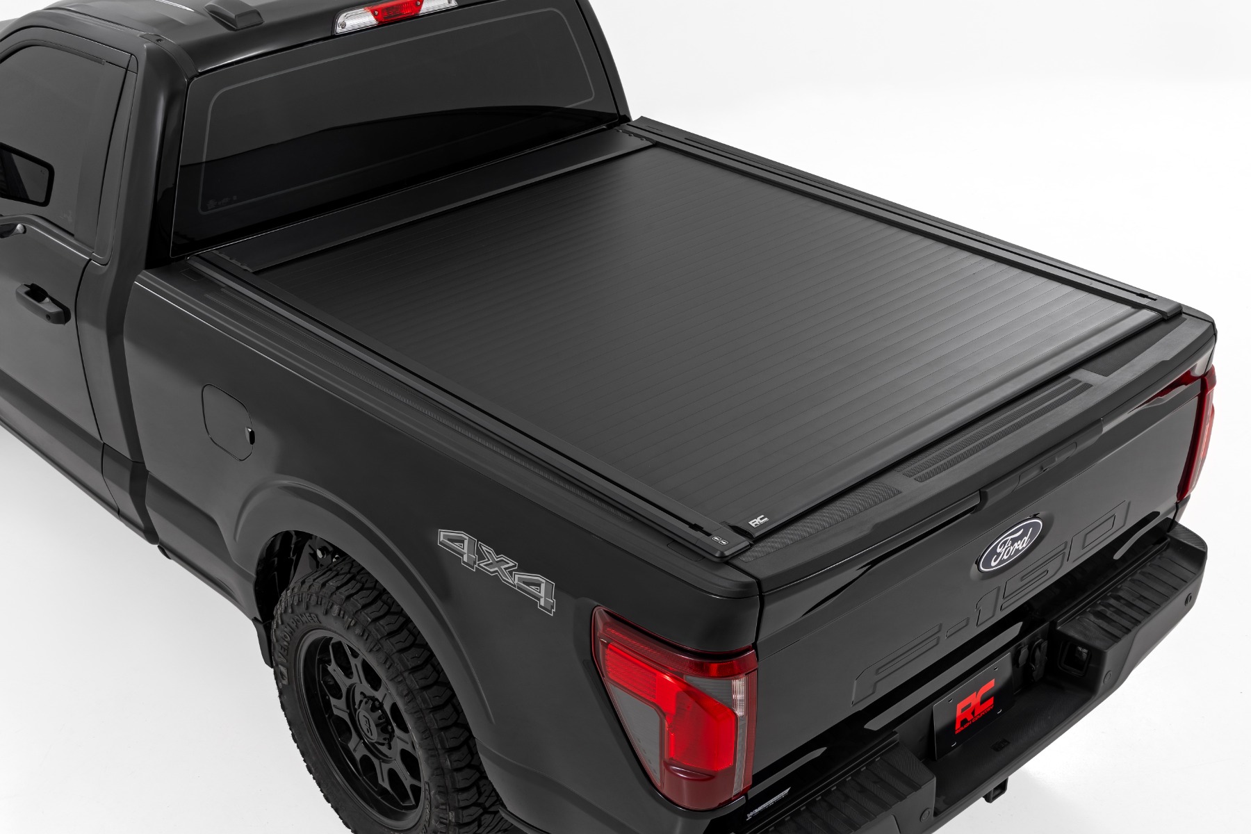 Rough Country Powered Retractable Bed Cover 6’7″ Bed Ford F-150 (15-26)/F-150 Lightning (22-26)