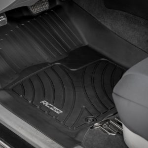 Rough Country Flex-Fit Floor Mats Front and Rear Toyota Tacoma 2WD/4WD (2012-2015)