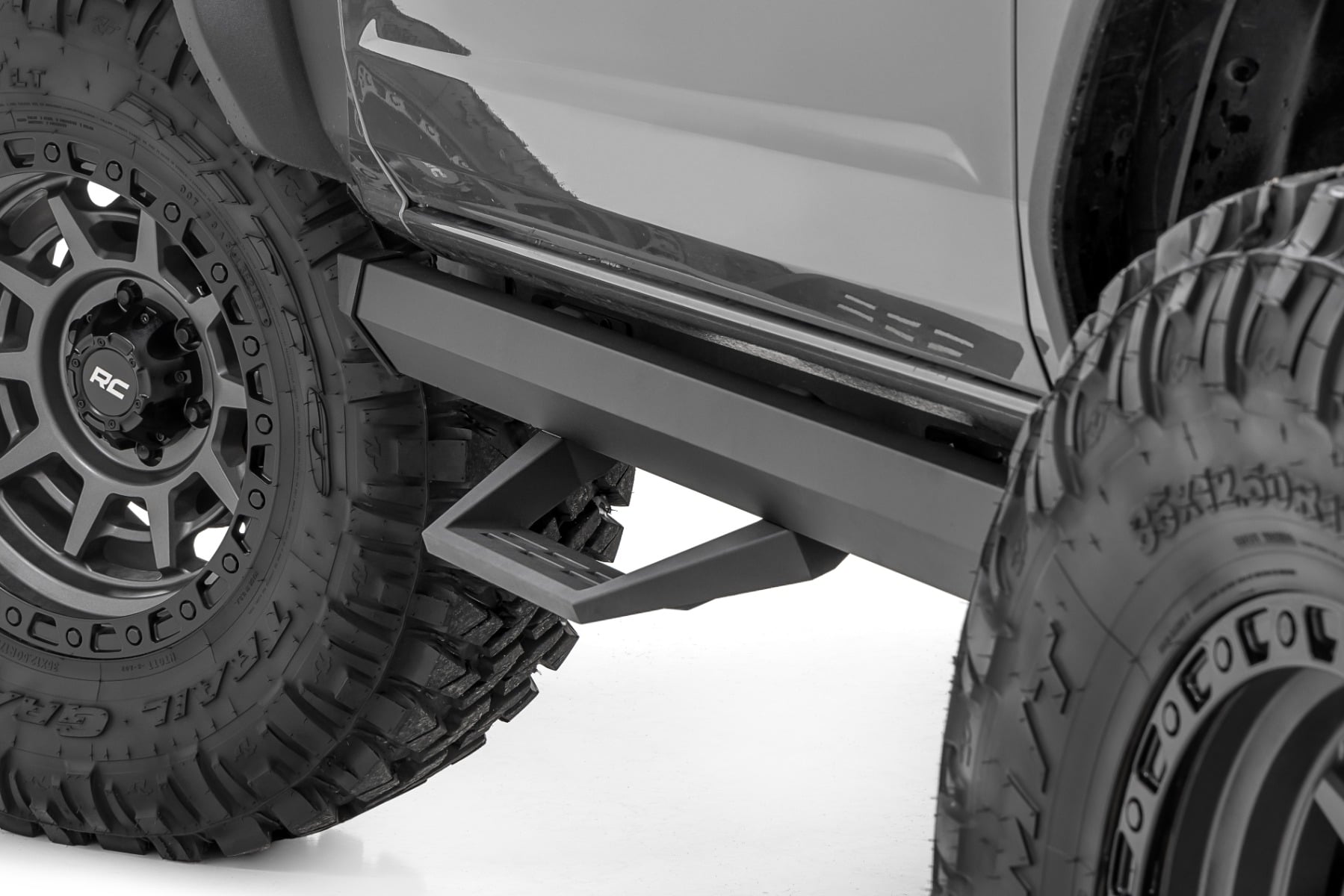 Rough Country SRL2 Adjustable Aluminum Step 2 Door Ford Bronco (2 Door) 4WD (2021-2026)