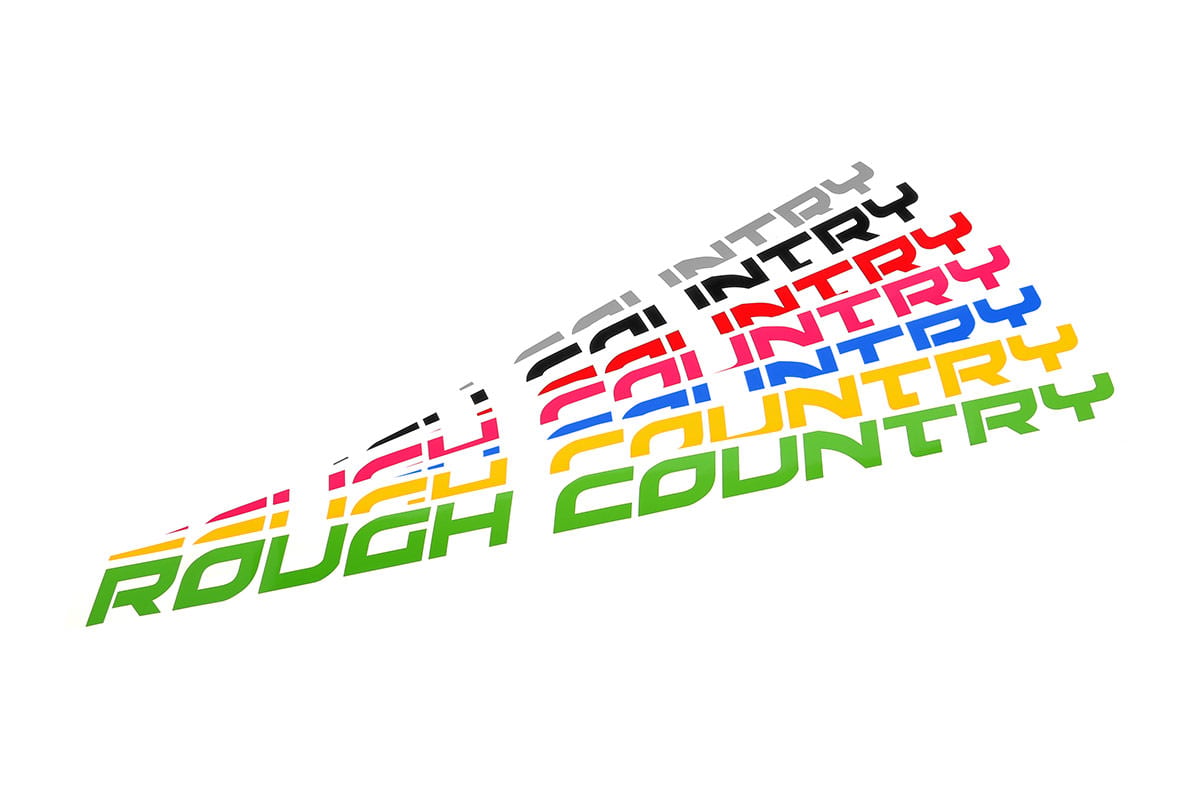 Rough Country Decal 27 Inch Fender Kelly Green