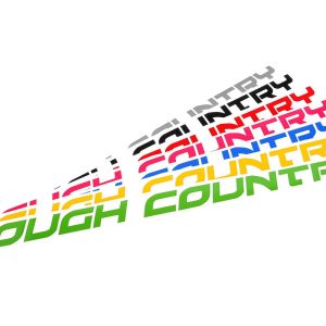 Rough Country Decal 27 Inch Fender Gloss Black