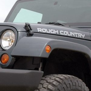 Rough Country Decal 27 Inch Fender Gray